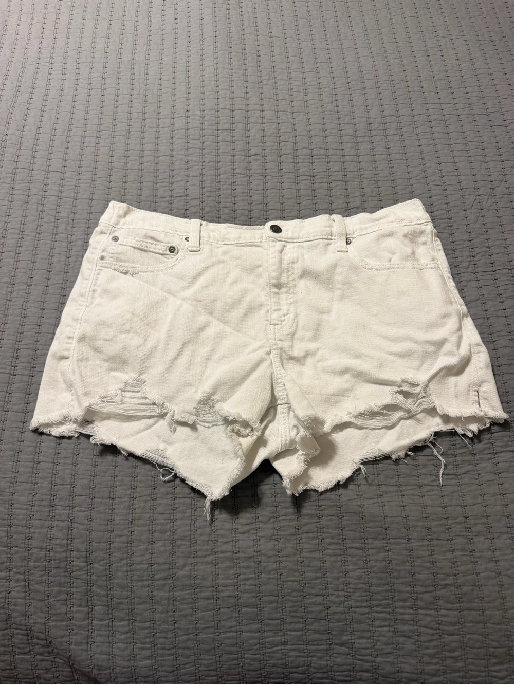 Aerie Daydream White denim Jean Shorts